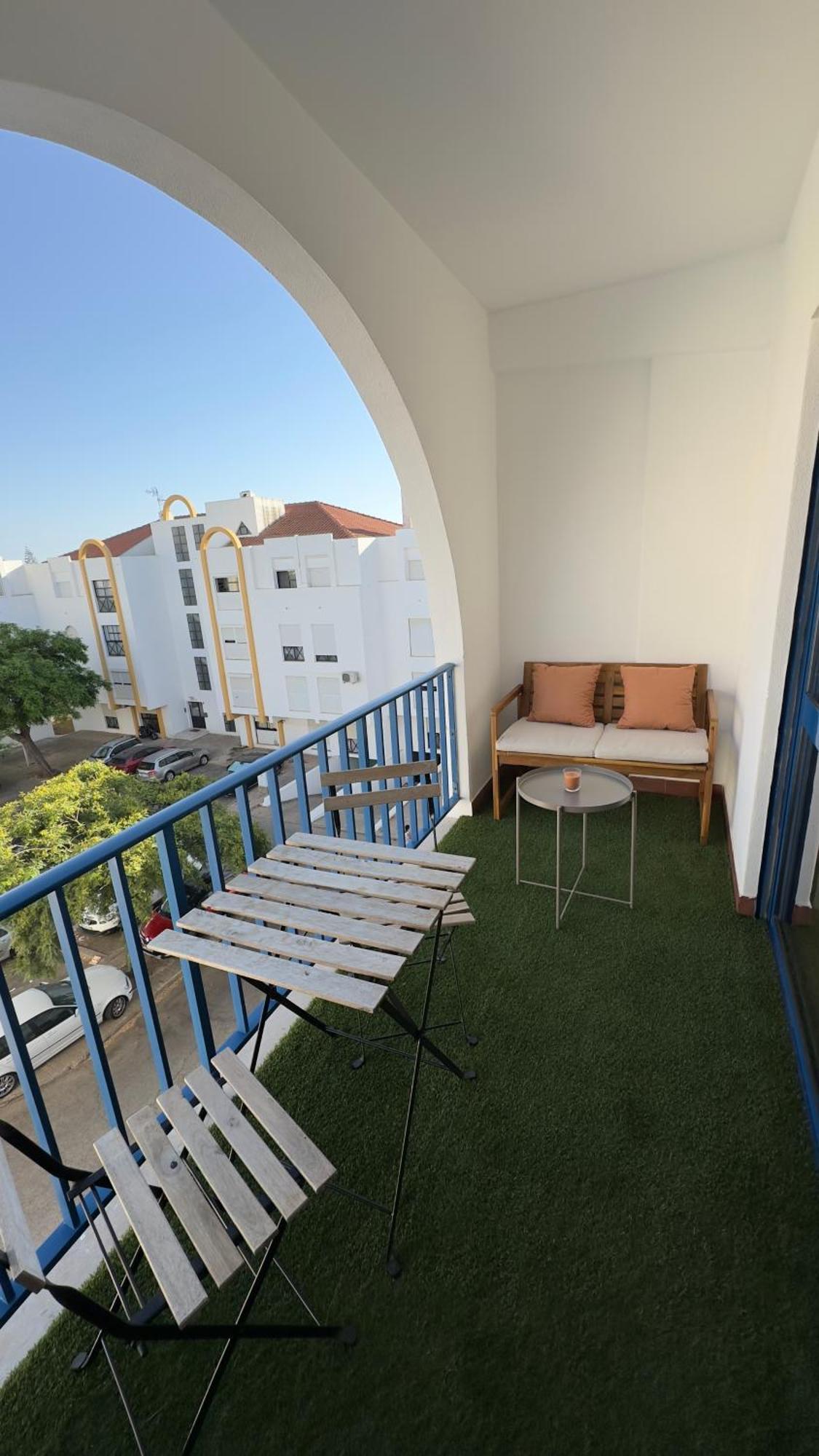 Apartment In Altura, Algarve With Balcony With Sea View, Near And Center Altura